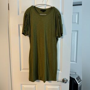 Sanctuary Size Small T Shirt Dress Army Green